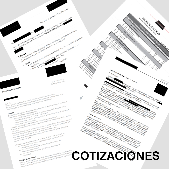Vista previa de cotizaciones y propuestas